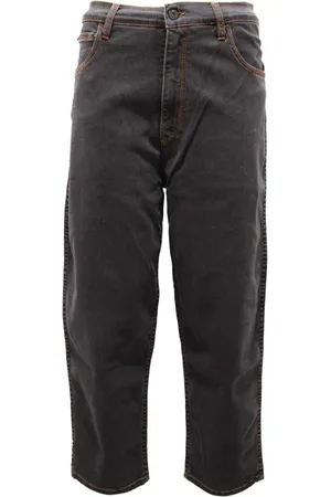 Cycle Femme, Jeans, Noir, Taille: W27 Pantalon Cheville Carotte Denim Noir