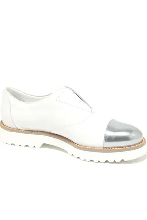 Hogan Femme, Chaussures, Blanc, Taille: 39 EU Chaussons Route Élastiques Fabriqués en Italie