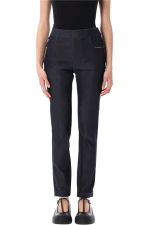 Marni Femme, Jeans, Bleu, Taille: 40 FR Jean Slim en Denim Stretch Bleu Noir