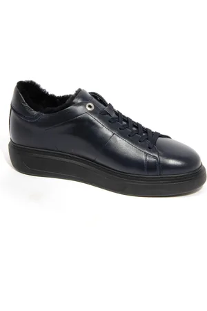 HARMONT&BLAINE Homme, Chaussures, Bleu, Taille: 40 EU H6756 Harmontblaine chaussures intérieures en fourrure éco
