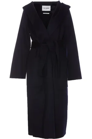 Ivy & Oak Femme, Manteaux, Bleu, Taille: 42 FR Manteaux Élégants pour la Mode Européenne