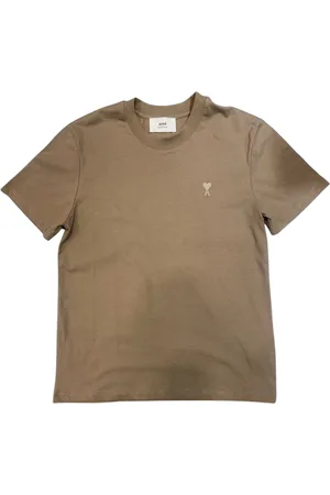 Ami Homme, Tops, , Taille: M T-shirt en Coton avec Logo
