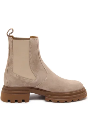 Hogan Femme, Chaussures, , Taille: 40 EU Bottes Chelsea en Daim Coupe Large Modèle