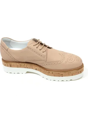 Hogan Femme, Chaussures, , Taille: 40 EU Derby avec talon compensé en liège