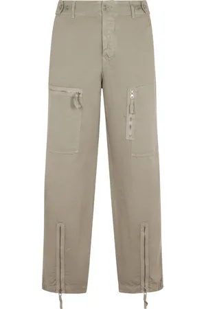 C.P. Company Homme, Pantalons, , Taille: L Pantalon Cargo en Coton/Lin