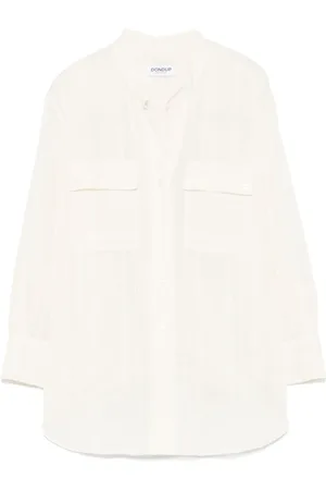 Dondup Femme, Blouses et Chemises, , Taille: 38 FR Chemise Élégante Panna pour Femmes