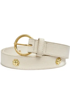 Fabienne Chapot Femme, Accessoires, Blanc, Taille: 105 CM Studded Sun Belt