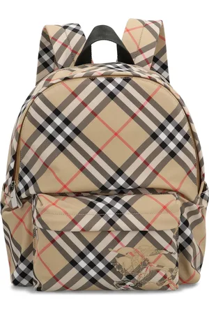 Burberry Homme, Sacs, , Taille: ONE Size Sac à dos en toile avec motif