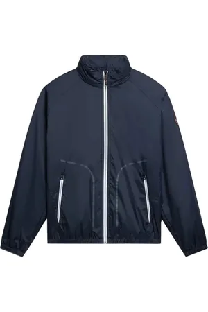Napapijri Homme, Vestes, Bleu, Taille: M Imperméable coupe-vent contemporain