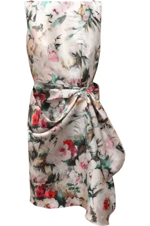 SANDRO FERRONE Femme, Robes, Multicolore, Taille: 36 FR Robe Élégante Made in Italy