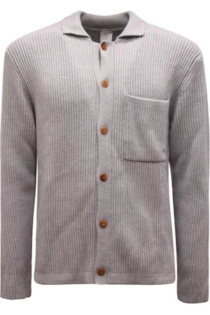 ELEVENTY Homme, Pulls, Gris, Taille: M Gilet en Laine Pull Fabriqué en Italie