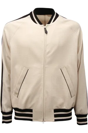 Paolo Pecora Homme, Vestes, Blanc, Taille: S Veste en jersey Made in Italy