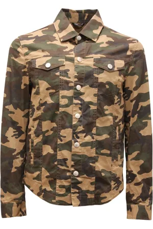 D.A. Daniele Alessandrini Homme, Vestes, Vert, Taille: M Veste désertique