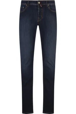 Jacob Cohen Homme, Jeans, Bleu, Taille: W32 Jean Slim Bleu en Denim
