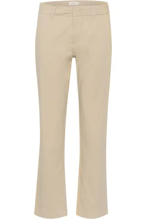 Part Two Femme, Pantalons, , Taille: 36 FR Poivre Blanc Pantalon Straight-Leg