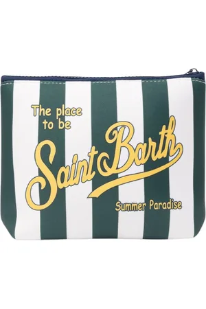 MC2 SAINT BARTH Homme, Sacs, Multicolore, Taille: ONE Size Pochette zippée en matériau scuba avec impression