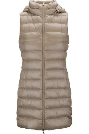 HERNO Femme, Vestes, , Taille: 38 FR Gilet matelassé à capuche pour femme