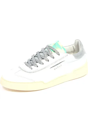 Ghoud Femme, Chaussures, Blanc, Taille: 40 EU Baskets basse en cuir blanc