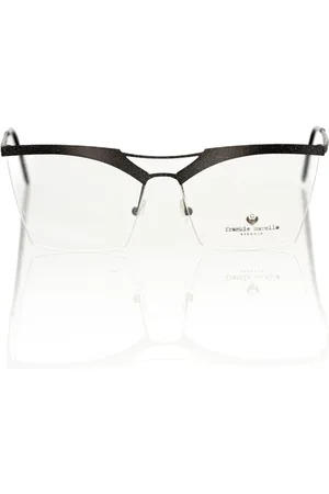 FRANKIE MORELLO Femme, Accessoires, Noir, Taille: ONE Size Sac Bandoulière en Cuir avec Finitions Dorées