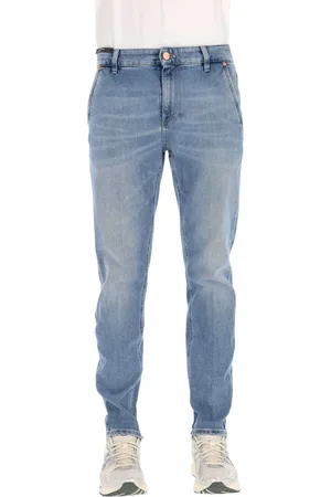 PT Torino Homme, Jeans, Bleu, Taille: W32 Indie Tapered Denim Jeans