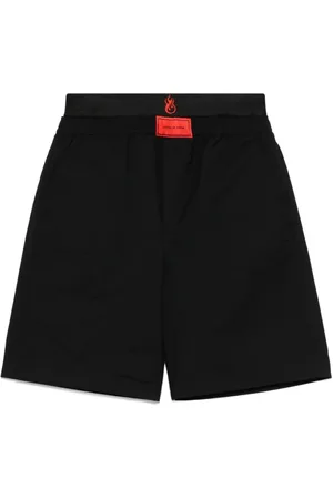 Vision Of Super Homme, Shorts, Noir, Taille: L Short Noir avec Taille Élastique et Poches
