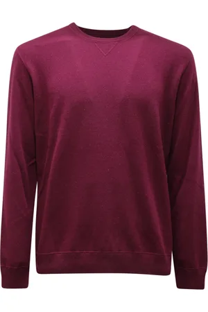 FERRANTE Homme, Pulls, Violet, Taille: S Pull en Laine/Cachemire Violet