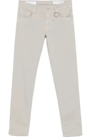 sartoria tramarossa Homme, Pantalons, Gris, Taille: W36 Jean Classique Cinq Poches Gris Clair