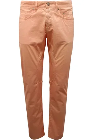 Siviglia Homme, Jeans, Rose, Taille: W30 Pantalon Effet Vintage Fabriqué en Italie