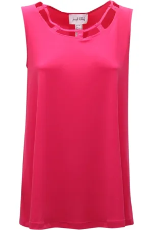 Joseph Ribkoff Femme, Tops, Rose, Taille: 36 FR Haut sans manches Dazzle