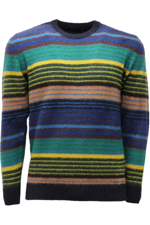 ALTEA Homme, Pulls, Multicolore, Taille: S Pull en laine multicolore