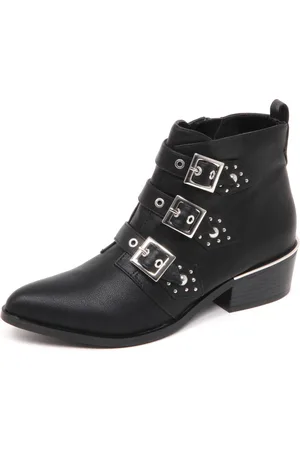 Gaudi Femme, Chaussures, Noir, Taille: 37 EU Botte Cheville en Éco Cuir