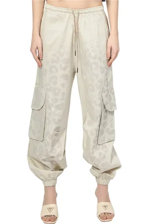 DISCLAIMER Femme, Pantalons, , Taille: 38 FR Pantalon Cargo Imprimé Animal