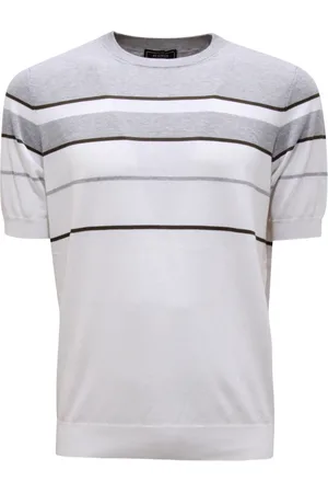 PESERICO SIGN Homme, Tops, Gris, Taille: M Pull en Tricot Italien Modèle R59317F14
