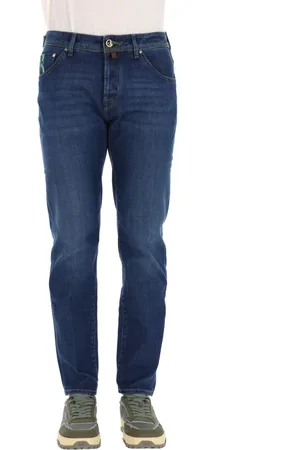 Jacob Cohen Homme, Jeans, Bleu, Taille: W36 Jean Denim Scott Fit Élégance Moderne