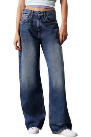 Calvin Klein Femme, Jeans, Bleu, Taille: W27 Bootcut Denim Jeans