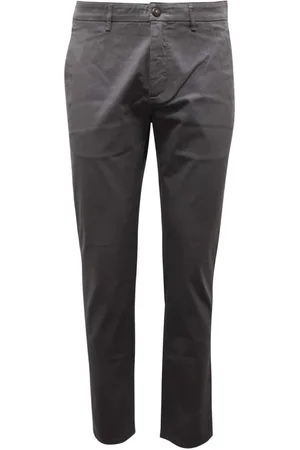 DEPARTMENT FIVE Homme, Pantalons, Gris, Taille: W38 Style Italien Pantalon en Fer