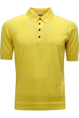 GOES BOTANICAL Homme, Tops, Jaune, Taille: S Veste en Laine Italienne Boutons Jaunes