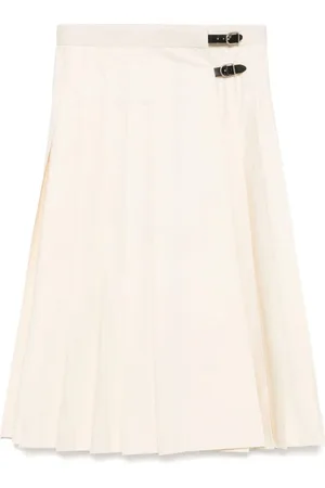 Durazzi Milano Femme, Jupes, , Taille: 36 FR Jupe Portefeuille avec Boucle Ardillon