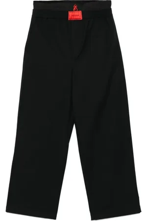 Vision Of Super Homme, Pantalons, Noir, Taille: L Pantalon Noir à Taille Élastique