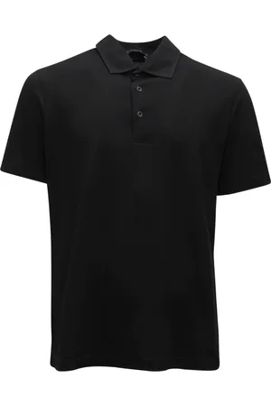 HERNO Homme, Tops, Noir, Taille: L Polo en Crêpe Jpl00115U 52005 9300
