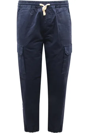 FAY Homme, Pantalons, Bleu, Taille: W36 Pantalon Cargo Made in Italy