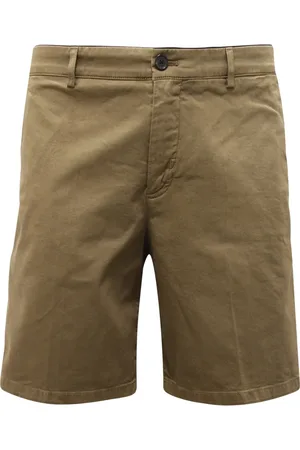 DEPARTMENT FIVE Homme, Shorts, Vert, Taille: W30 Bermuda Classique en Vert Militaire