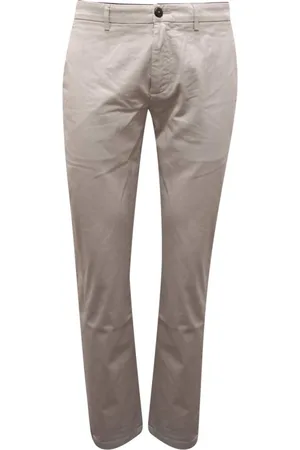 DEPARTMENT FIVE Homme, Pantalons, Gris, Taille: W35 Style Italien Pantalon Ciment