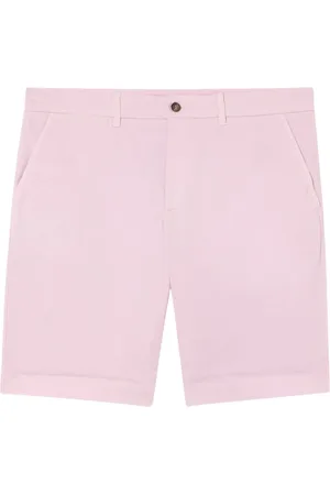 Brooks Brothers Homme, Shorts, Rose, Taille: W32 Stretch Cotton Gabardine Bermuda Shorts