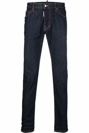 Dsquared2 Homme, Jeans, Bleu, Taille: XS Jean Pantalon Italien Fabriqué en Italie