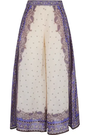 ZIMMERMANN Femme, Pantalons, Multicolore, Taille: 38 FR Pantalon Élégant