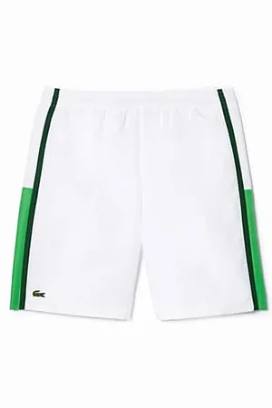 Lacoste Homme, Shorts, Blanc, Taille: M Shorts Bermuda élégants pour Homme