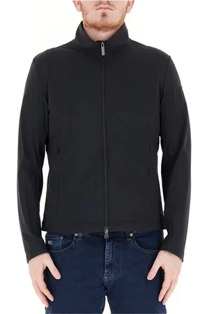 Colmar Homme, Vestes, Noir, Taille: M Veste Noire en Stretch Technique avec Fermeture Éclair