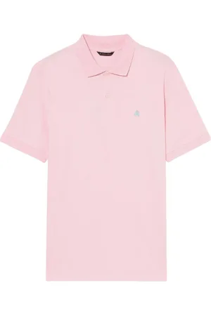Brooks Brothers Homme, Tops, Rose, Taille: M Polo en Piqué de Coton