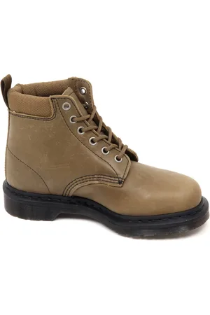 Dr. Martens Femme, Chaussures, Vert, Taille: 38 EU Chaussure de botte vintage de style D1662